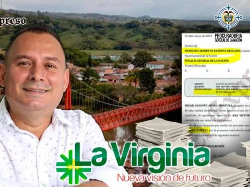 que pasa en la virginia que su alcalde acumula denuncias y hay muchas obras paralizadas virginia1