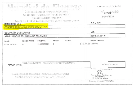 Adjudican licitación por $6.194 millones en Dosquebradas a pesar de graves irregularidades 9 adjudican licitacion por 6 194 millones en dosquebradas a pesar de graves irregularidades image 1