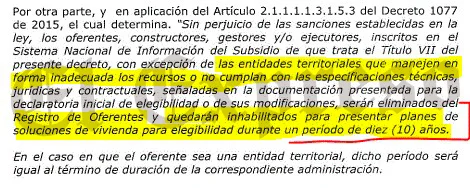 apia sancionada por diez anos para soluciones de vivienda a pagar 840 millones y el alcalde callado image 1
