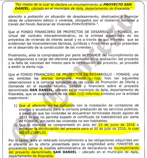apia sancionada por diez anos para soluciones de vivienda a pagar 840 millones y el alcalde callado image 6