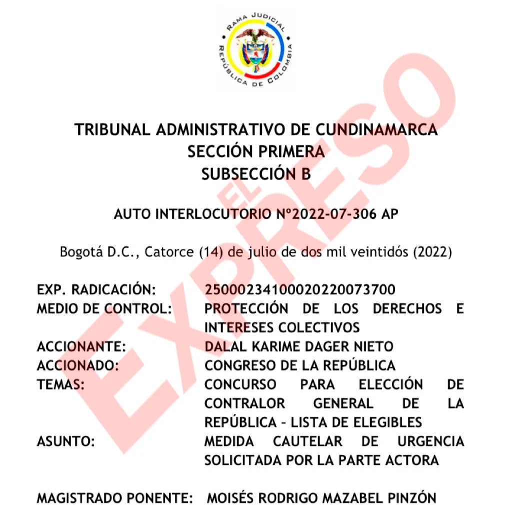 comision del congreso iba a poner contralor a dedo y no pudieron image 1