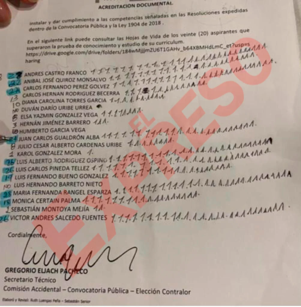 comision del congreso iba a poner contralor a dedo y no pudieron image 2