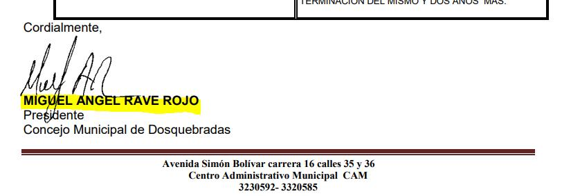 concejal miguel rave convoco y firmo contratos por 41 millones en un solo dia y no paso nada image