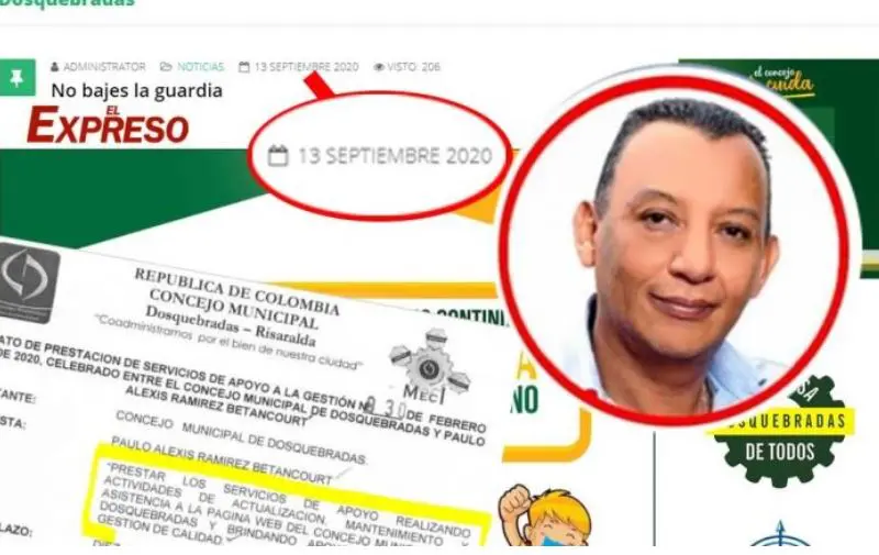 concejal miguel rave incumple ley de transparencia e incurre en posible falta disciplinaria