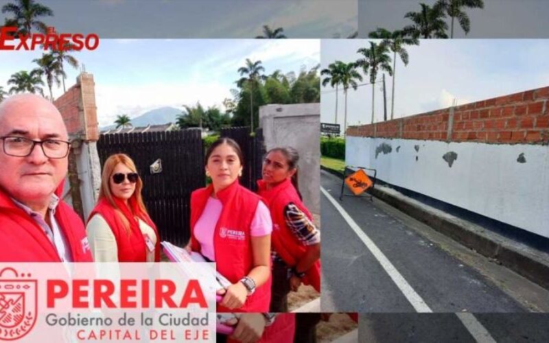 descarados construyen sin licencia en plena via alcaldia actua ee131dad12vbweg3213f1c1x