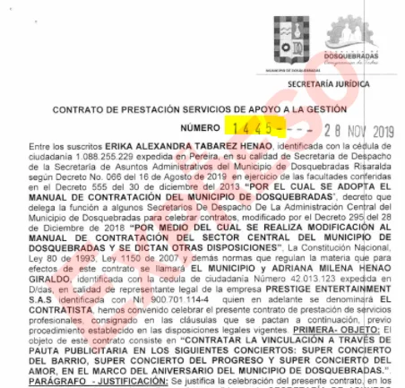 eduardo ortiz trabaja en la alcaldia de pereira y no responde por los 422 millones perdidos en fiestas de dosquebradas image 1