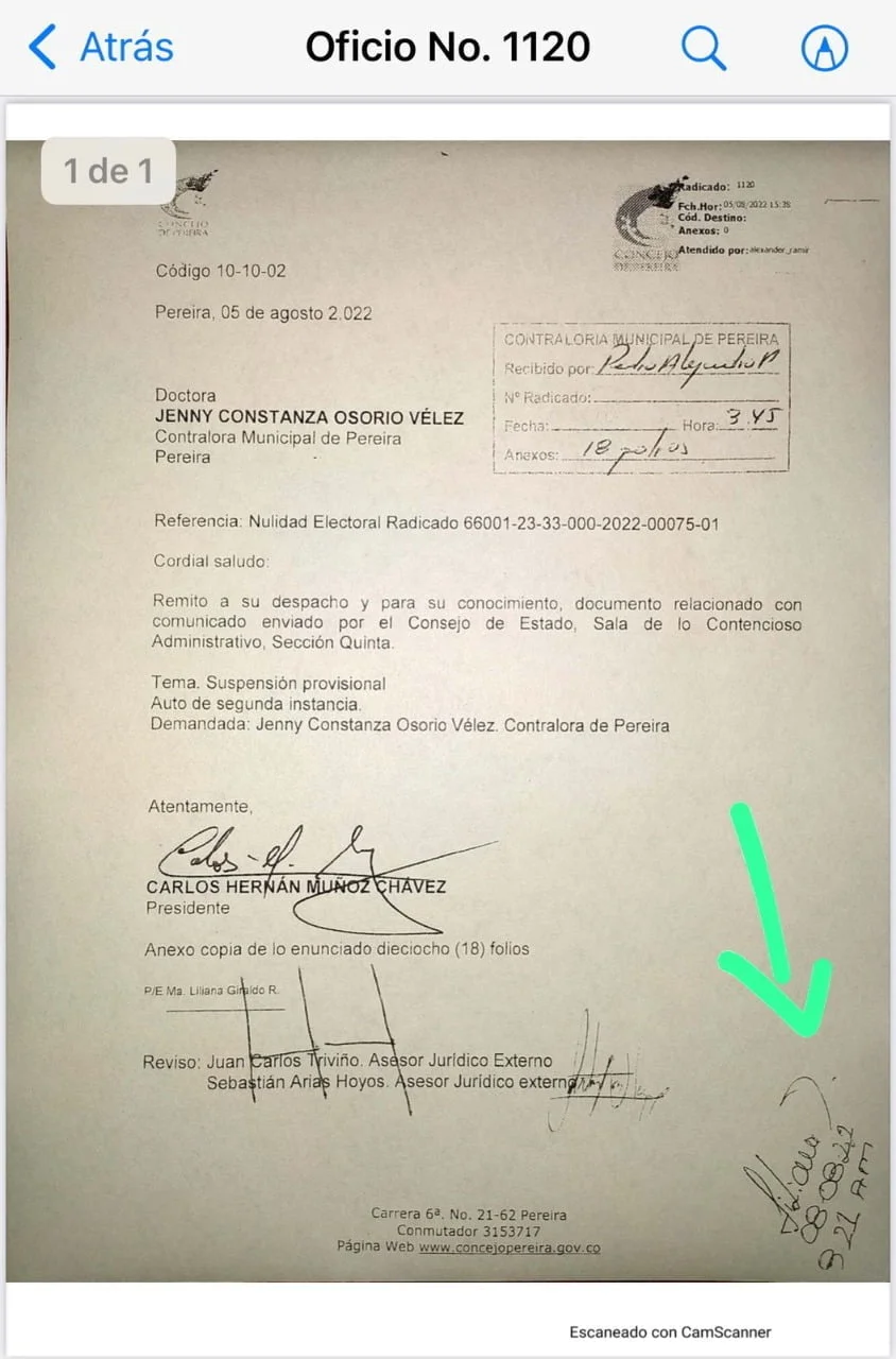 ¡Escándalo! falsifican documento en caso de la suspensión de la Contralora 3 escandalo falsifican documento en caso de la suspension de la contralora image