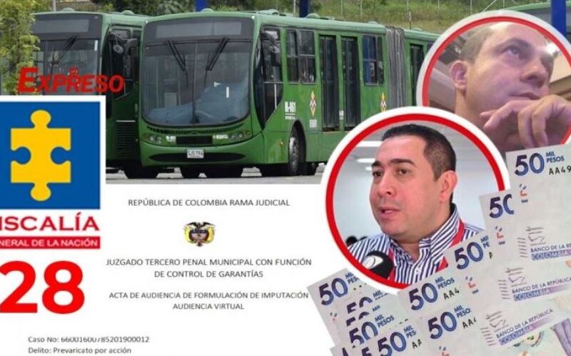 fiscalia 28 imputo graves cargos a omar alonso toro por otrosi a contrato de megabus clpoatoro123asdmoaca