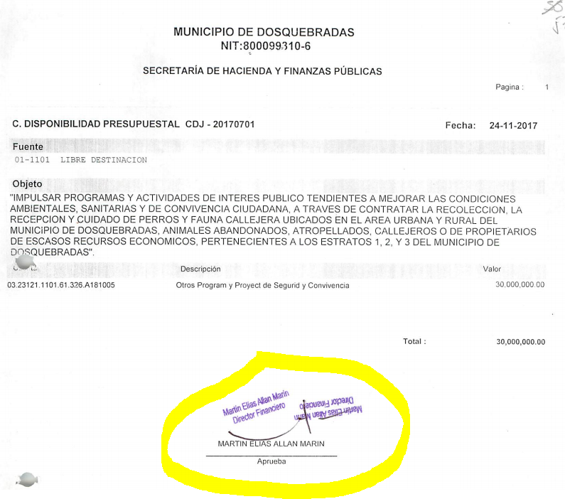 hermana de funcionario cobro millones a la alcaldia de dosquebradas por atender perros que otros pagaban image 1
