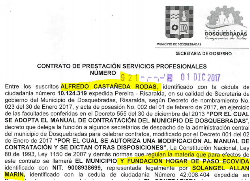 hermana de funcionario cobro millones a la alcaldia de dosquebradas por atender perros que otros pagaban image