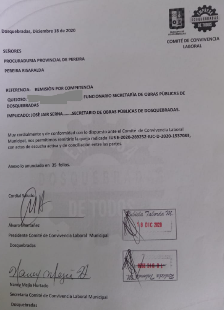 Denuncia contra José Jair Serna Secretario de Obras en Dosquebradas 4 image 123