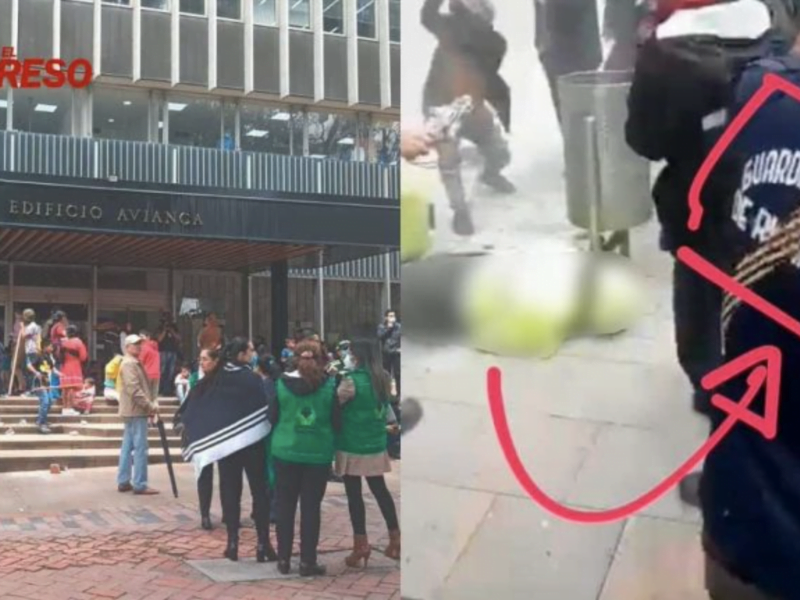 indigenas de risaralda involucrados en agresiones a funcionarios y vandalismo en bogota captura de pantalla 2024 03 04 a las 11.38.12 a.m