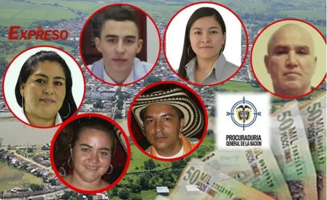 james alzate y los contratos de su esposa familia y amigos