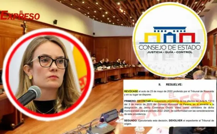 jenny constanza la suspendida excontralora de pereira apela decision del consejo de estado ee18293719824jnc1873gf1