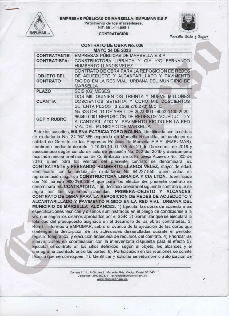 marsella contrata 2 539 millones con empresa que no ha cumplido en otros municipios image