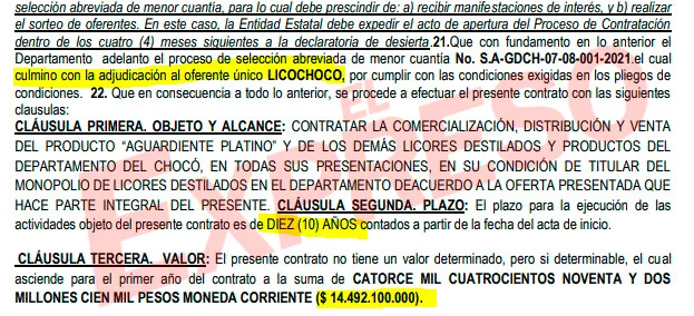 mas corrupcion en caso de licochoco y senador mario castano 10 anos de prorroga 150 000 millones de ganancia y empresas de papel image 1