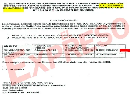 mas corrupcion en caso de licochoco y senador mario castano 10 anos de prorroga 150 000 millones de ganancia y empresas de papel image 16