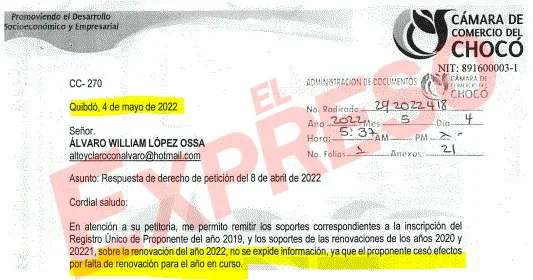 mas corrupcion en caso de licochoco y senador mario castano 10 anos de prorroga 150 000 millones de ganancia y empresas de papel image 6