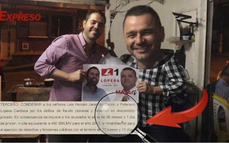 peterson lopera condenado a 8 anos por estafa y falsedad documental y los pagara en casa clpgadsa8379825jhrnf12