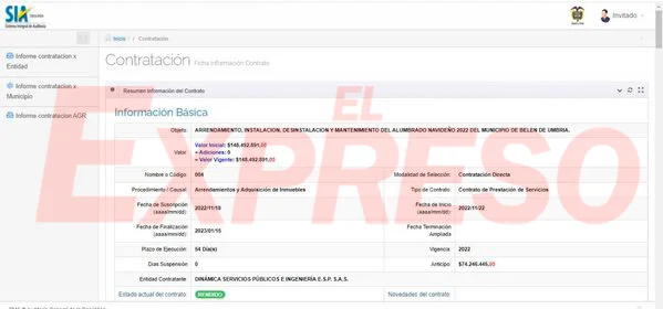 que derroche belen de umbria paso de 20 millones a 148 millones en alumbrado navideno image