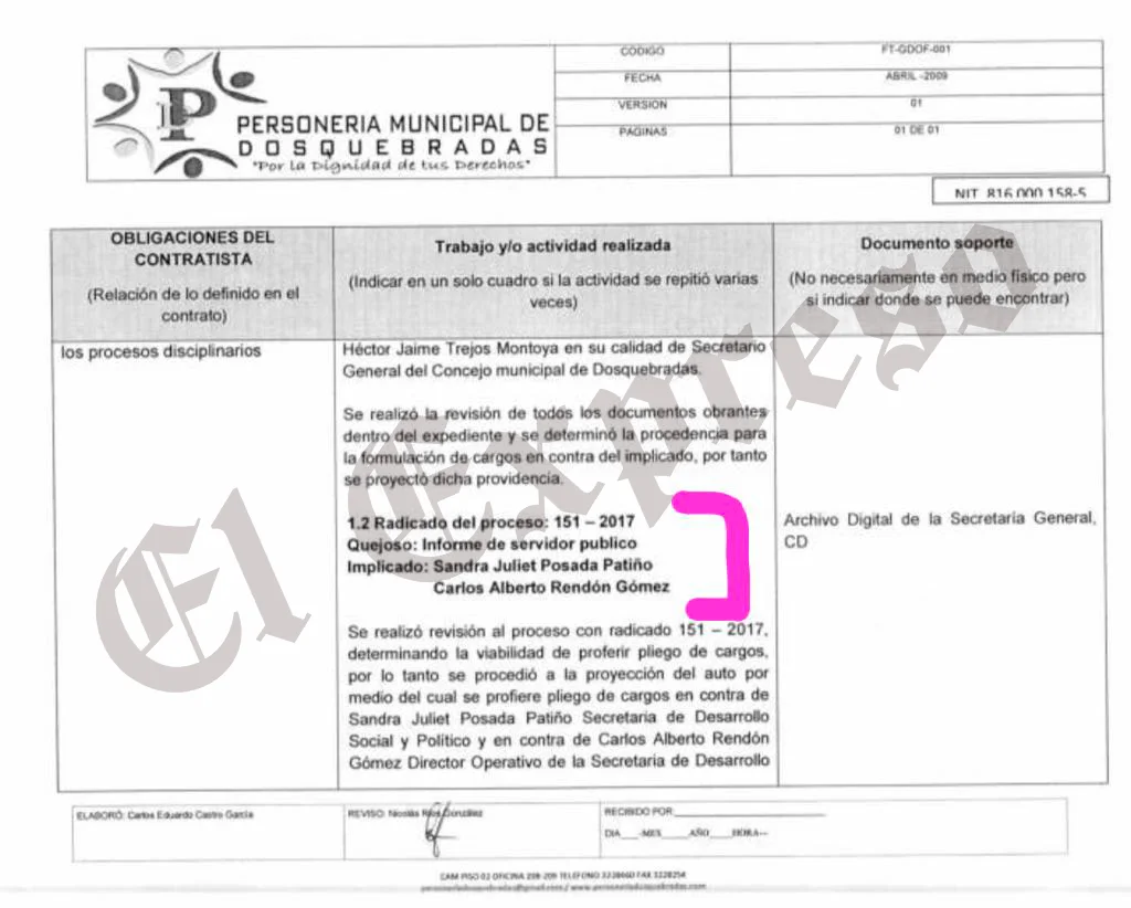 que pasa con los contratos de la secretaria de desarrollo social de dosquebradas y la fiscalia image 1