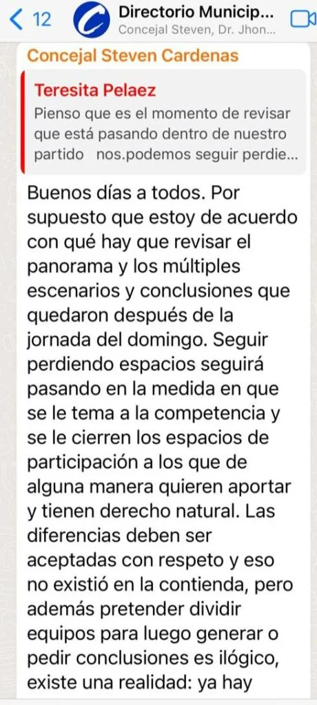 rebelion en el partido conservador steven cardenas monta sede propia sin merheg image