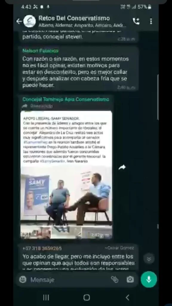 rebelion en el partido conservador steven cardenas monta sede propia sin merheg image 5