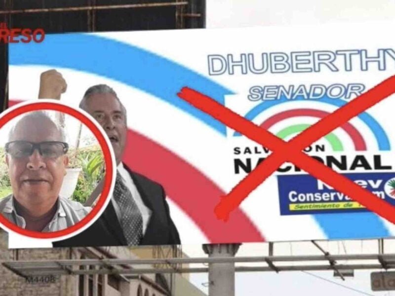 renuncia duberthy cardona candidato al senado por denuncias en el expreso reery