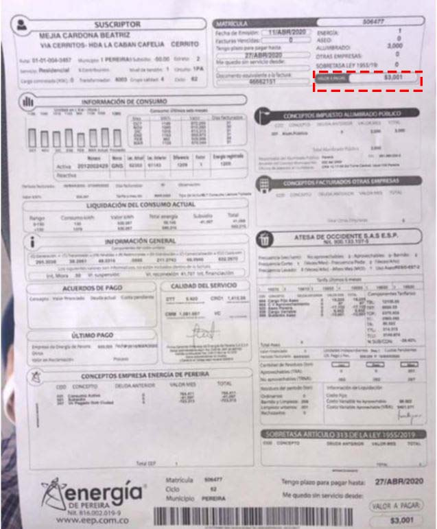 alcalde maya el subsidio de servicios publicos es para los pobres no para los ricos de cerritos image