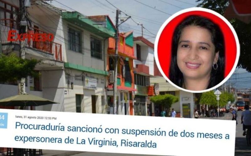 procuraduria sanciona a expersonera de la virginia por denuncia de el expreso clp93u12nd123