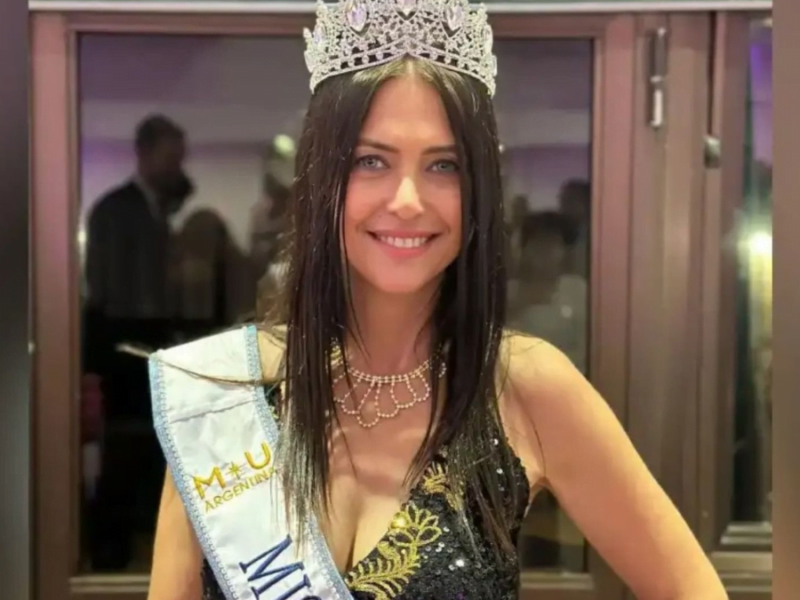 Mujer de 60 años es la nueva Miss Universo de Buenos Aires