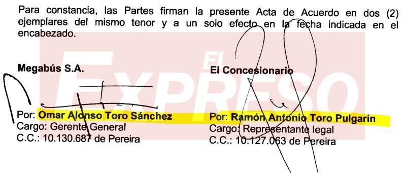 alcalde gallo denuncio contrato que firmo el gerente de megabus image