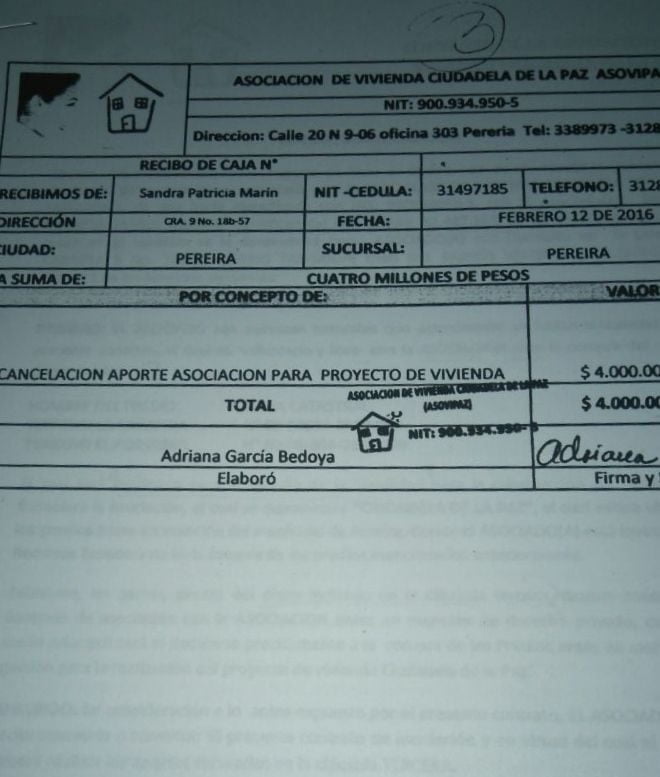 en asovipaz no hay casas pero si hay cruce de denuncias en asovipaz no hay casas pero si hay cruce de denuncias image