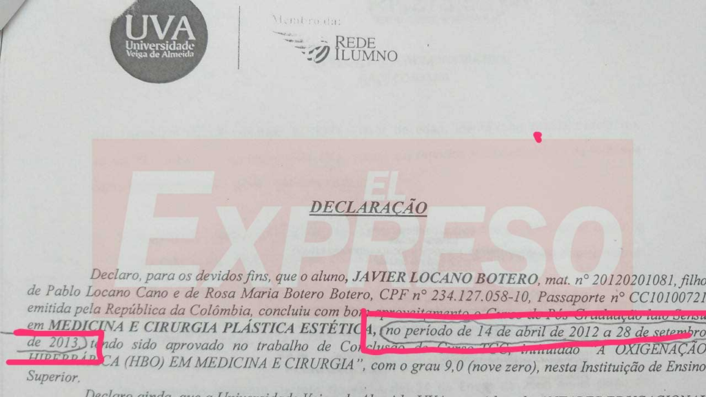 fiscalia imputa cargos a javier locano botero por operar con titulos falsos image 1