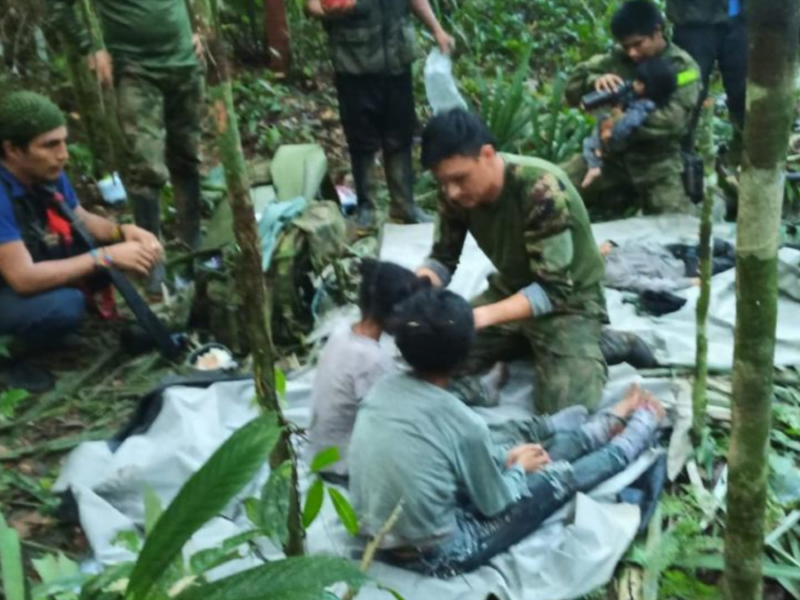 Investigación de la Aerocivil arroja nuevos detalles de los niños que sobrevivieron en la selva del Guaviare después del accidente aéreo