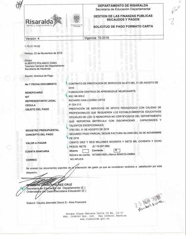 le advertimos a la secretaria de educacion del departamento pero no nos hizo caso le advertimos a la secretaria de educacion del departamento pero no nos hizo caso image 1