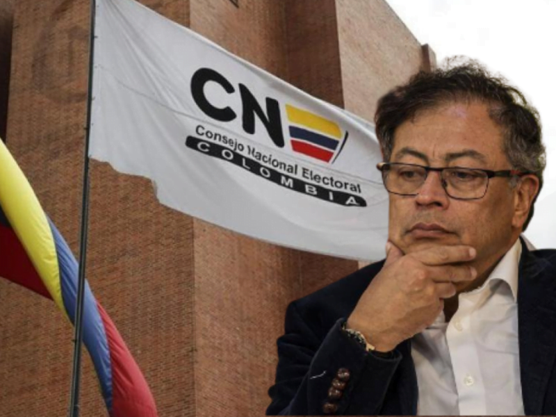 Magistrados del CNE pidieron formular cargos contra la campaña presidencial de Gustavo Petro