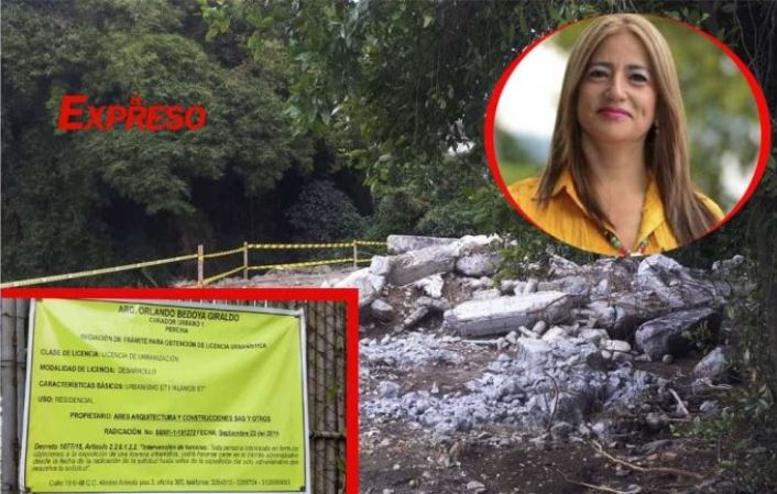 urgente destruyen bosque y quebrada la dulcera en alamos y la carder donde esta clpcarde3251ds