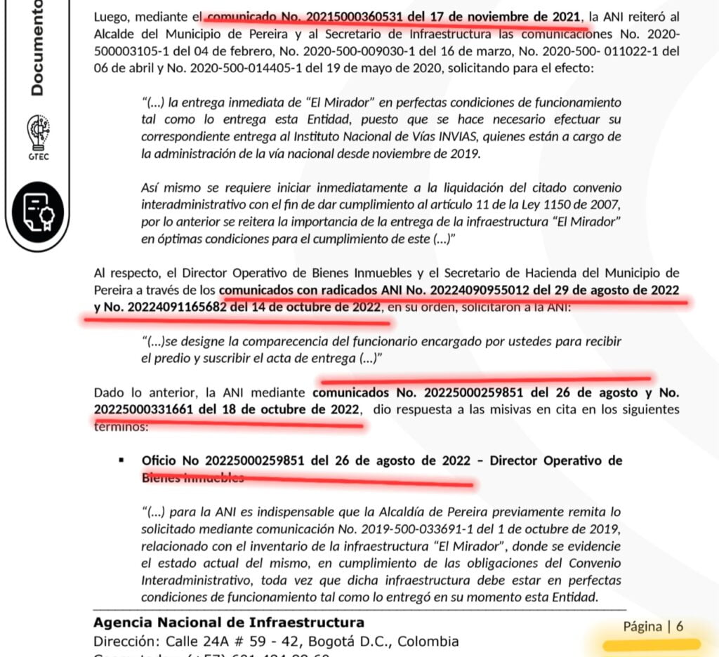 gallo y maya malgastaron en servicios 866 millones en un mirador de 41 882 millones abandonado y hay demanda por 17 000 millones screenshot 20240606 214839 samsung notes 1