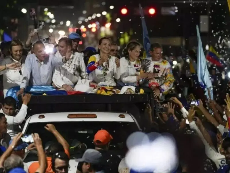 Masivo apoyo a la oposición en la recta final de la campaña presidencial en Venezuela