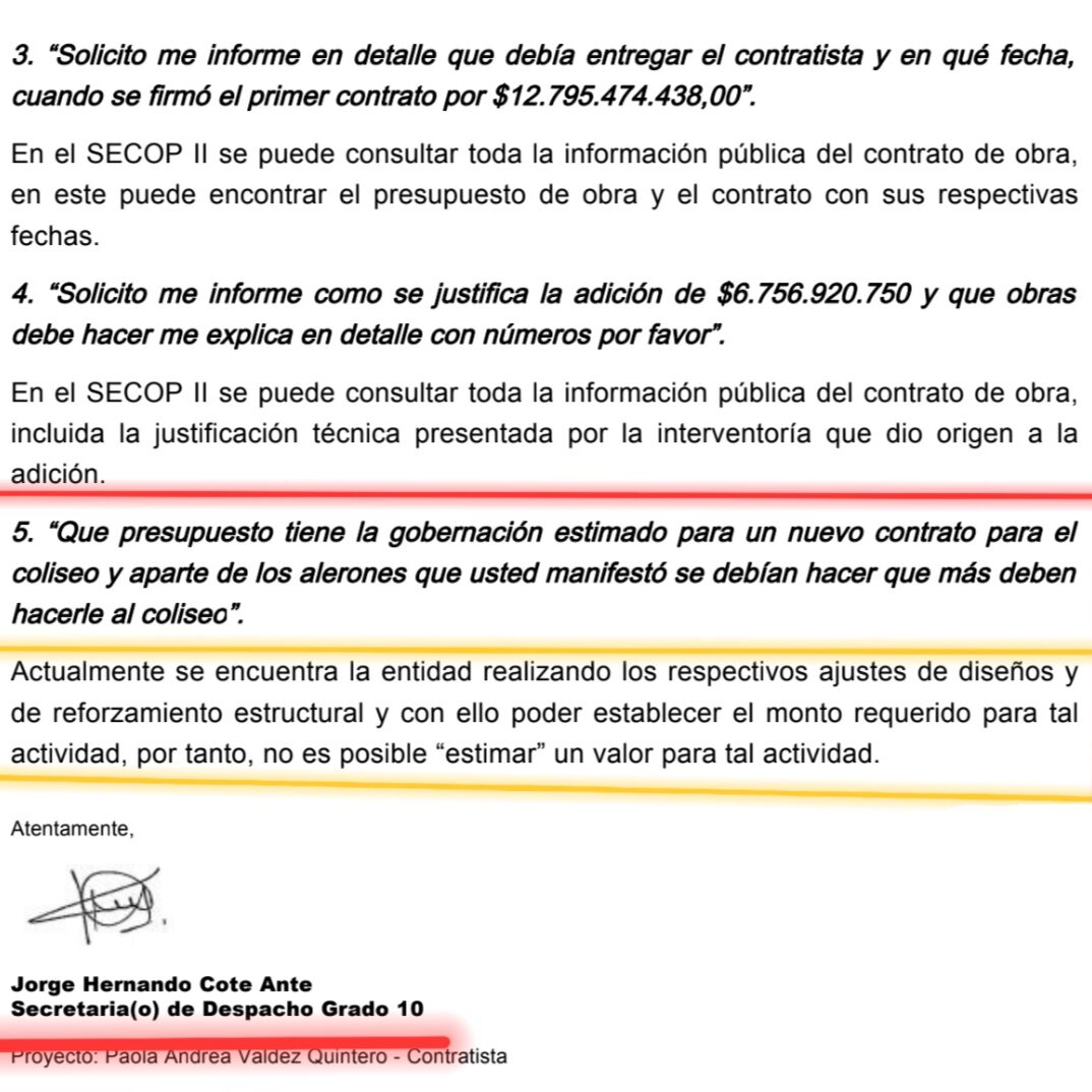 contraloria inspecciona el coliseo mayor donde tamayo contrato 19 552 millones y esta deteriorado no se puede usar y le van a meter mas millones screenshot 20240828 200034 samsung notes edited