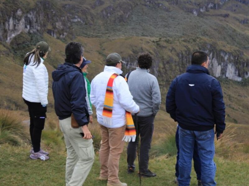 La CARDER y autoridades nacionales e internacionales se reunieron en los Andes Centrales para fortalecer la conservación del Parque Nacional Natural Los Nevados