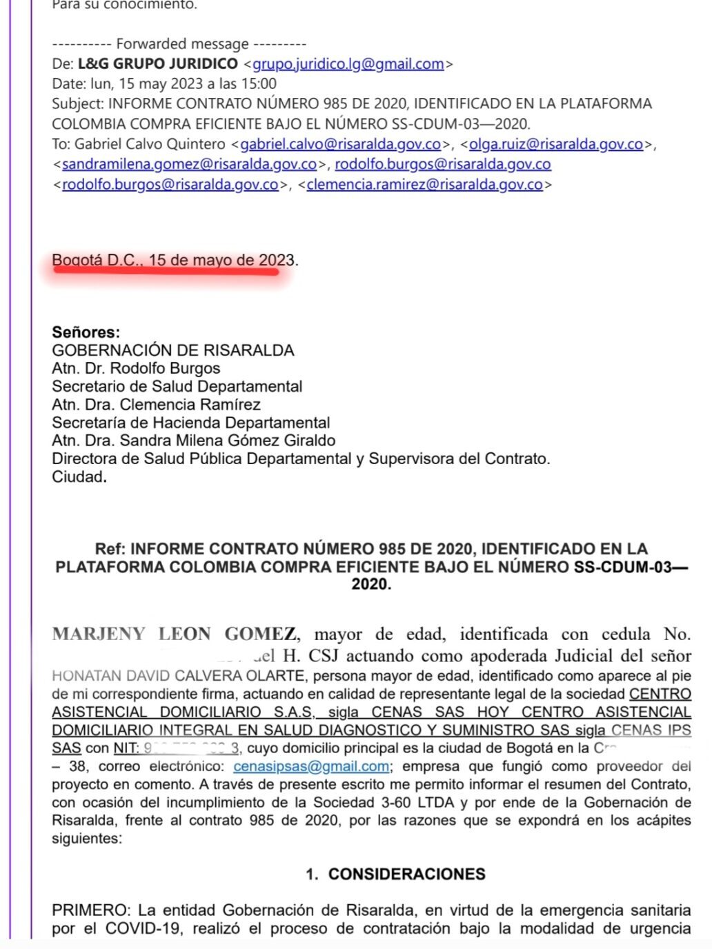 fiscalia investiga contrato de 10 801 millones firmado por el diputado javier marulanda screenshot 20240831 141906 samsung notes edited