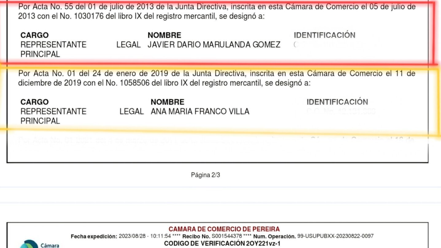 fiscalia pone la mira en contratos del instituto parkinson incluido el que firmo javier marulanda con su esposa screenshot 20240922 135902 chrome edited