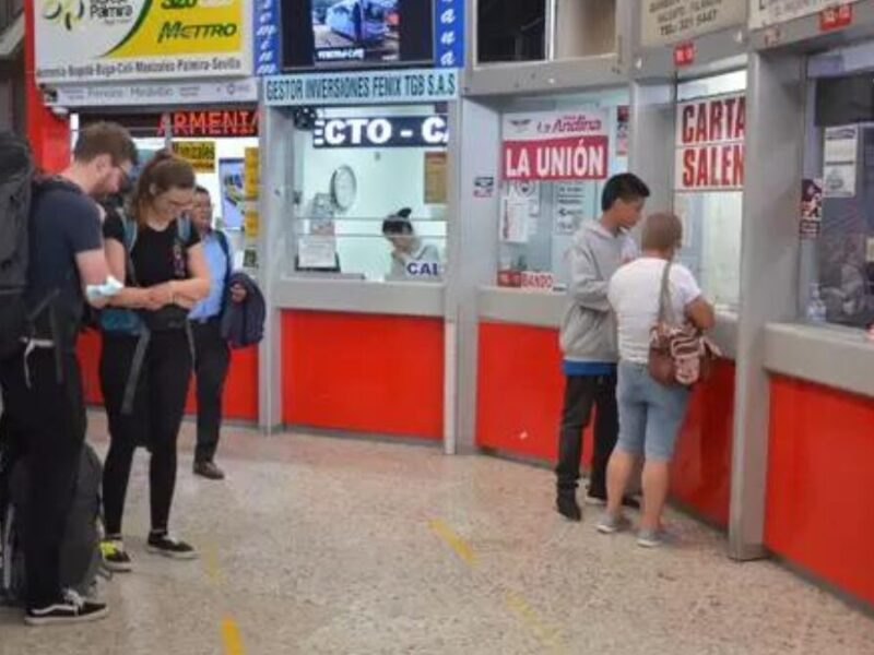 Reporte de la situación actual en la Terminal de Transporte de Pereira  