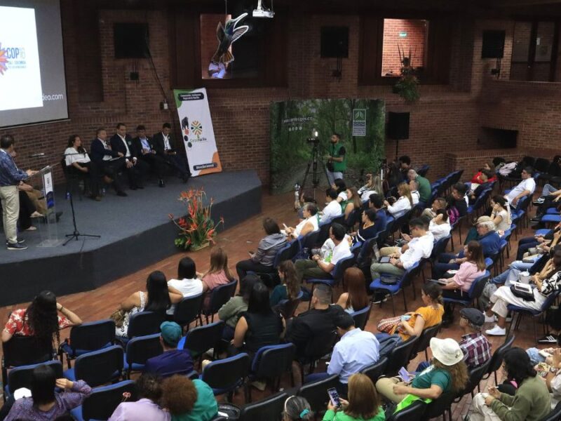 El director de la CARDER inicia agenda de la COP16 con importante intervención como líder ambiental del departamento de Risaralda