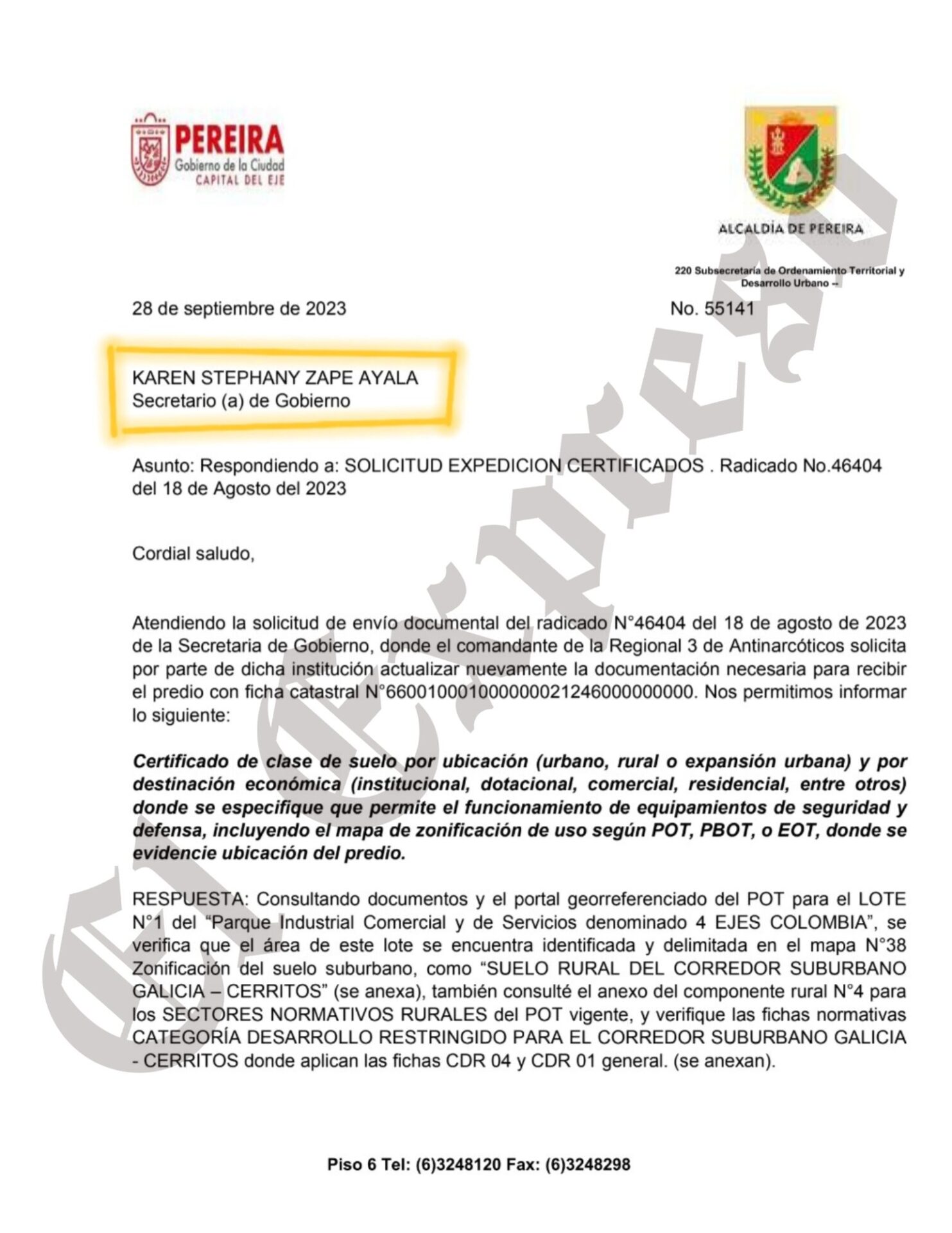 fiscalia apertura proceso por predio que compro exalcalde carlos maya para base antinarcoticos fiscalia apertura proceso por predio que compro exalcalde carlos maya para base antinarcoticos marca de a 6