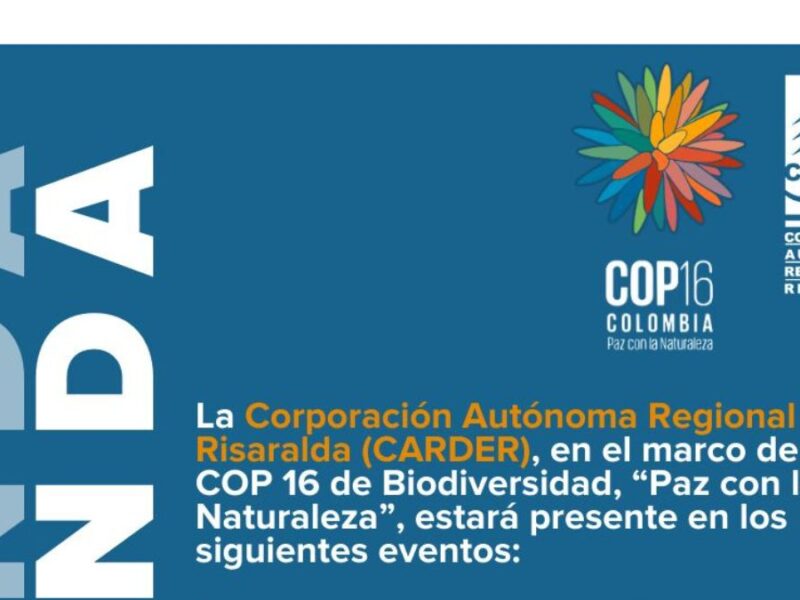 La CARDER presente en la COP16 de Biodiversidad «Paz con la Naturaleza»