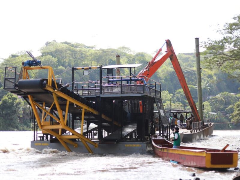 CARDER Operación Redención: unidos para prevenir la minería ilegal en el río Cauca