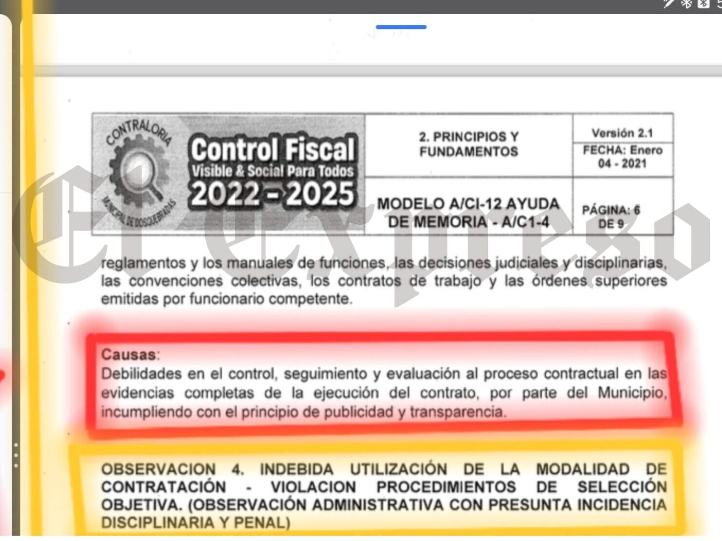 contralor alvaro trujillo intervino en la auditoria del contrato de 933 millones adjudicado a dedo a una empresa en reestructuracion contralor alvaro trujillo intervino en la auditoria del contrato de 7